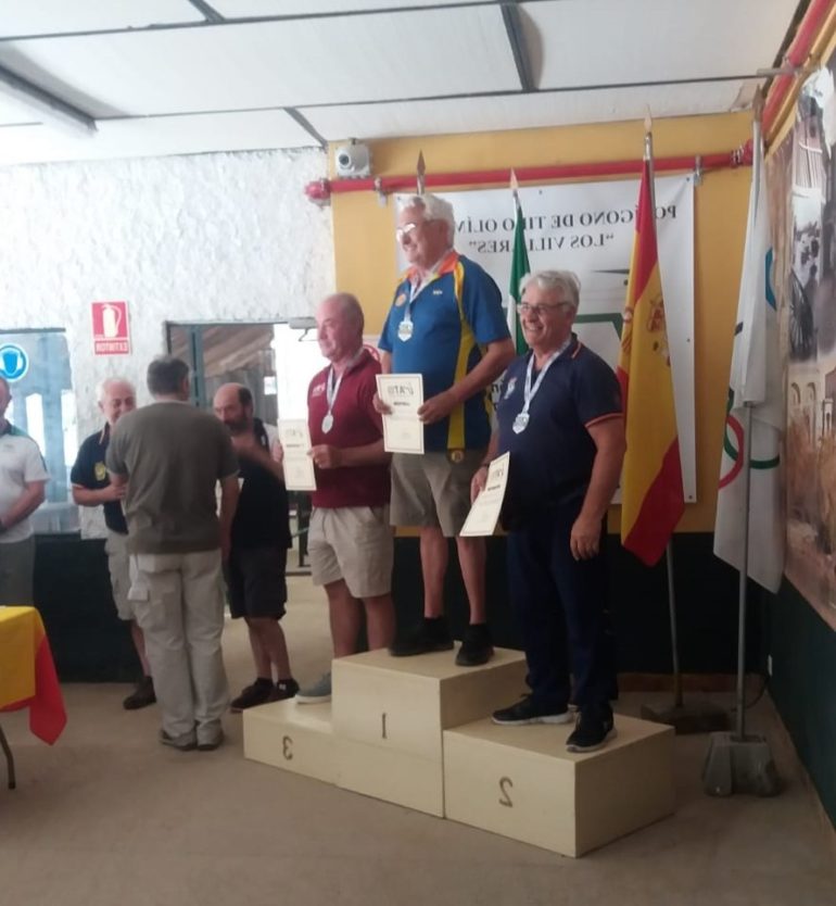 Victorino Cuevas Alfaro quedó campeón en la categoría de Veterano