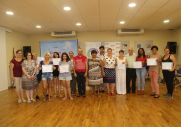 “Más del 50% de las 17 beneficiarias del curso han logrado su inserción laboral”, ha destacado la concejala de Bienestar Social, Alicia Laddaga