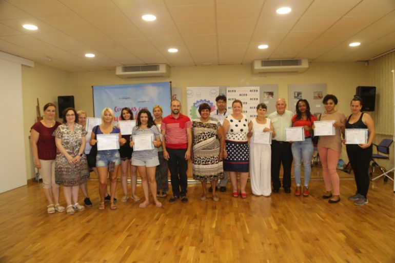 “Más del 50% de las 17 beneficiarias del curso han logrado su inserción laboral”, ha destacado la concejala de Bienestar Social, Alicia Laddaga