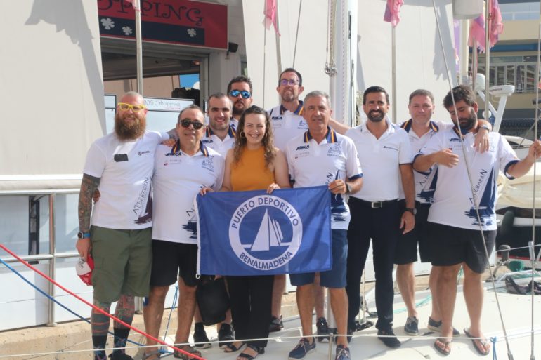 La ONG Paraocio y el Club Andaluz de Vela adaptada presentan la tripulación con la que acudirán a la 38 Copa del Rey de Vela, que se celebrará en Palma a finales de mes