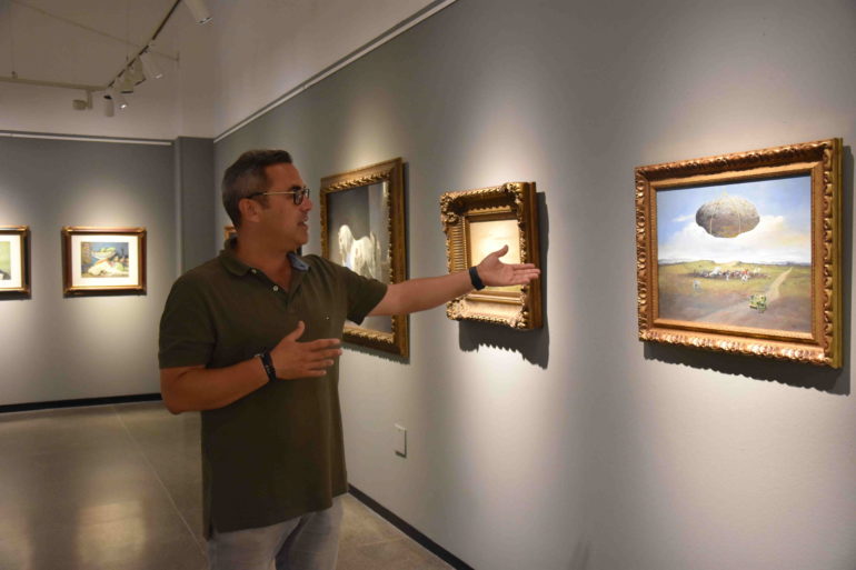 Romero exposición pintura Jose Manuel Gomez