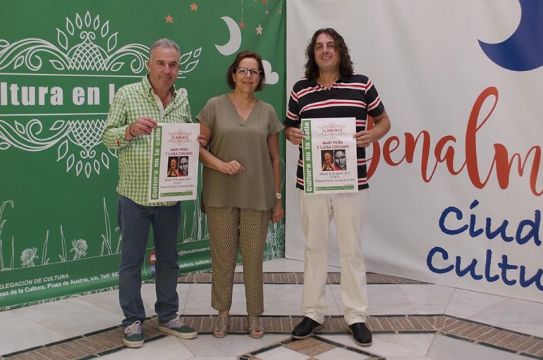 “El flamenco tiene un lugar importantísimo dentro del programa ‘Cultura en la Calle’. En esta ocasión ofreceremos un espectáculo con grandísimos cantaores y bailaores que además contará con uno de los mejores guitarristas y que es de nuestra localidad, Luis “El Salao”, ha anunciado Elena Galán.