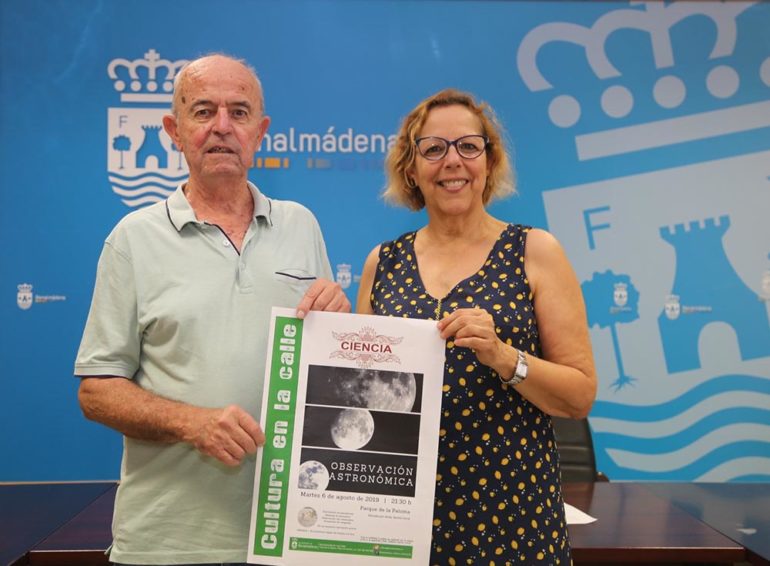 La actividad se desarrollará a las 21.30 horas