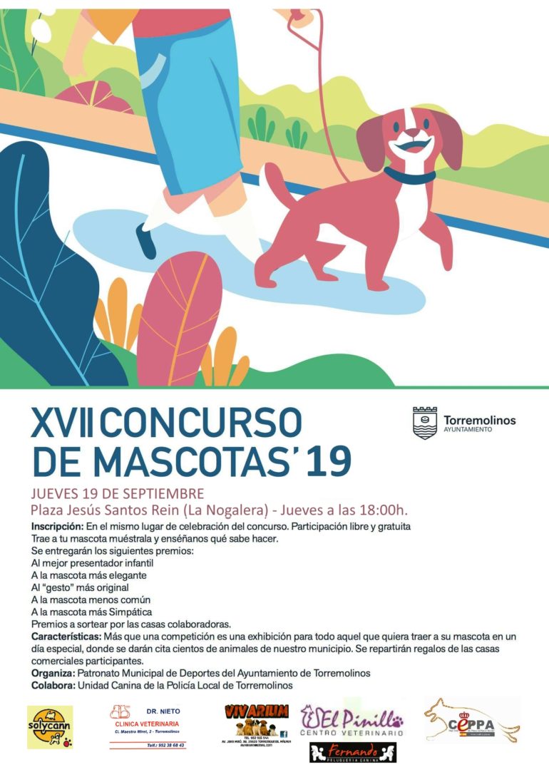 Concurso Mascotas Cartel 2019