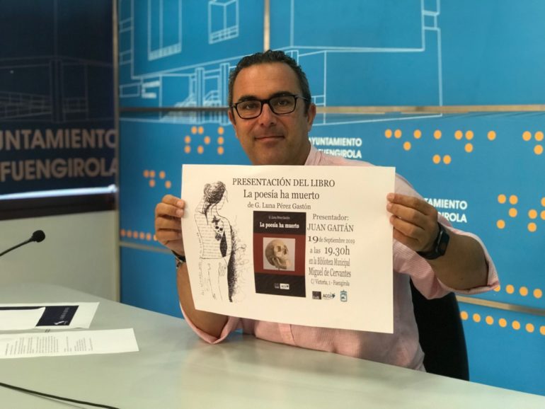 Rodrigo Romero informa de la presentación del libro, La poesía ha muerto.