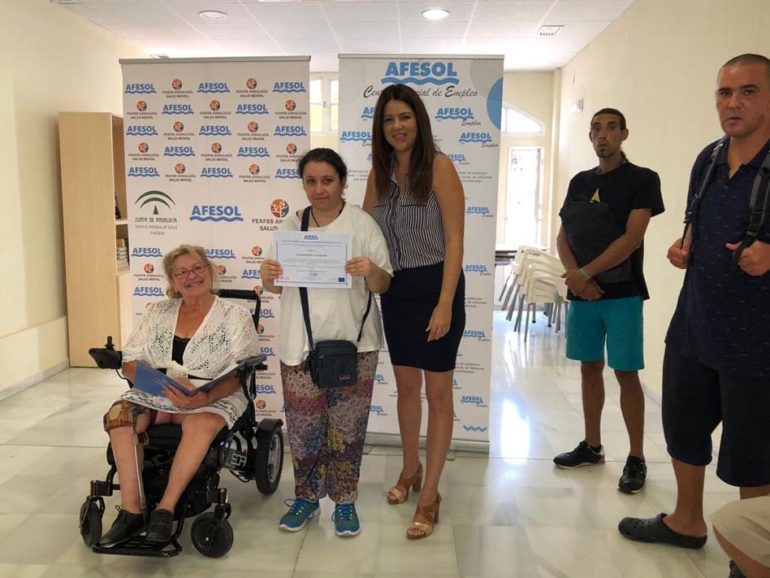 Los cursos se han puesto en marcha gracias a la financiación de Fundación Once y Fondo Social Europeo