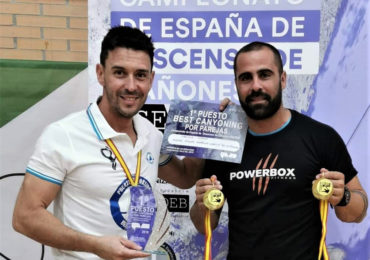 El deportista benalmadense y su compañero, Carlos Croce, obtienen el mejor tiempo de todas las categorías absolutas