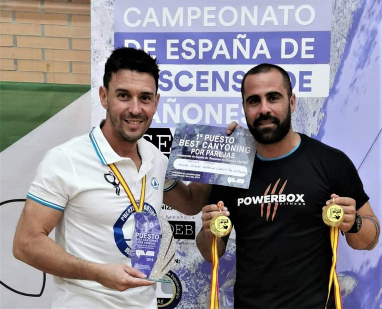 El deportista benalmadense y su compañero, Carlos Croce, obtienen el mejor tiempo de todas las categorías absolutas