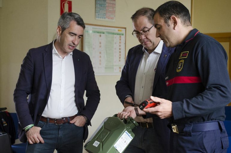 Este lote de material para bomberos está valorado en unos 120.000 euros