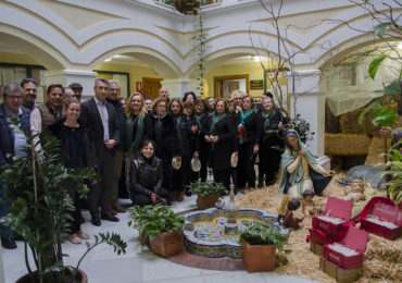 El acto ha estado amenizado por el Coro de la iglesia de Santo Domingo de Guzmán