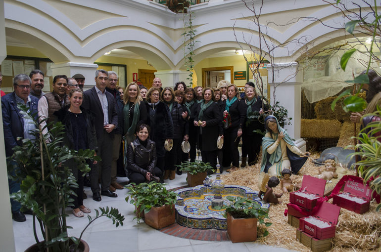 El acto ha estado amenizado por el Coro de la iglesia de Santo Domingo de Guzmán