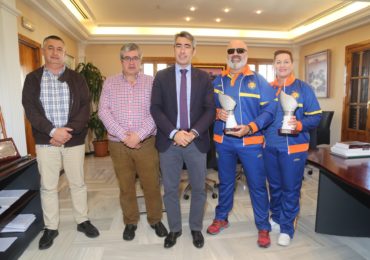 El tirador pertenece al Club Deportivo Tiro Olímpico Arroyo de la Miel 222