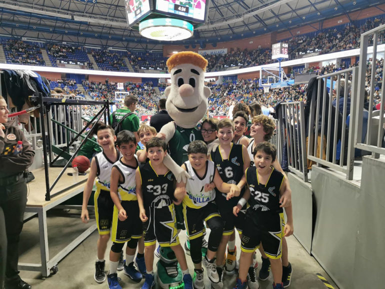 La presentación se realizó en el encuentro que disputaba el Unicaja Málaga y Morabanc Andorra