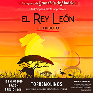 La representación tendrá lugar el domingo 12 de enero en el Auditorio Municipal