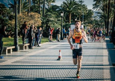 Andrés Carnevali, del Club Triatlón Benalmádena, logra la tercera plaza absoluta en el duatlón