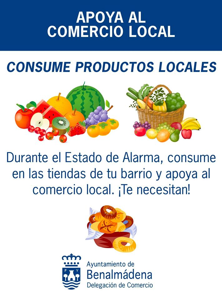 La campaña anima a realizar sus compras “en las tiendas de tu barrio”