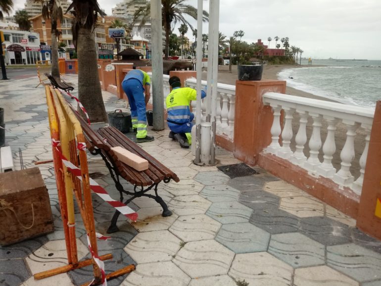 Mejoras dirigidas a la balaustrada de la avenida