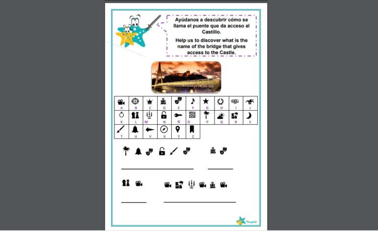 En la página web se ha incluido también una versión en inglés del juego