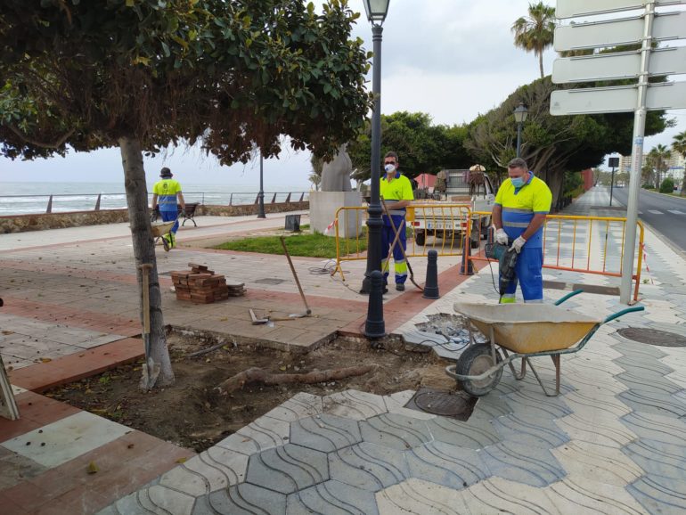 	En total se procederá a reponer aproximadamente 60 metros cuadros de solería