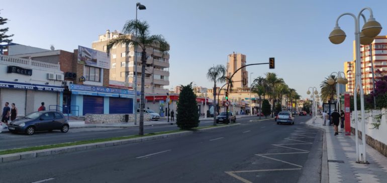 Con el fin de para dotar de mayor espacio al peatón