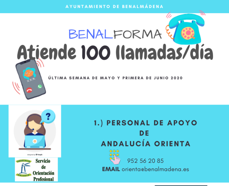 En las últimas semanas ha atendido un promedio de un centenar de llamadas diarias