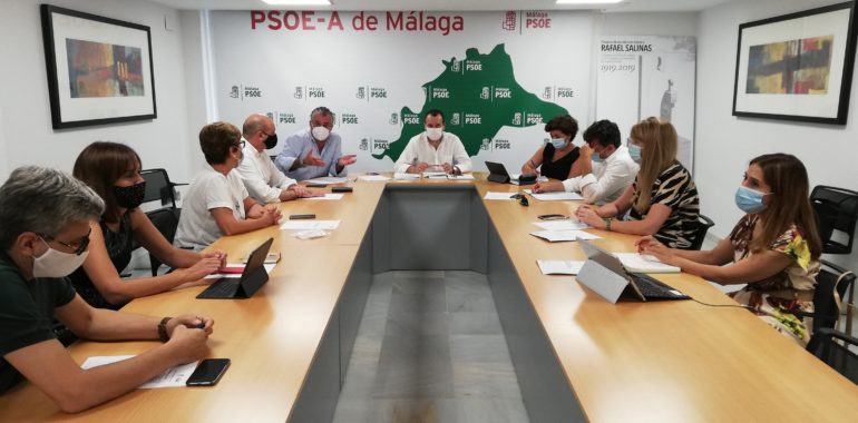 El PSOE exige a la Junta que destine los 100 millones que le corresponden a Málaga del fondo COVID a revertir el colapso en la sanidad pública