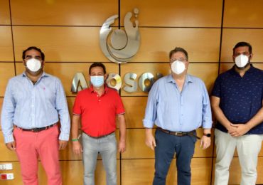 Esta mañana se ha mantenido un encuentro con una representación de la Mesa Única en la sede central de Acosol