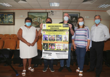 Será en el Auditorio Municipal el próximo sábado 29 de agosto