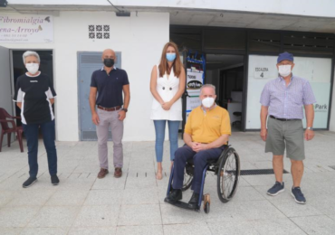 Oficina ubicada en la sede de la Asociación de Fibromialgia de Benalmádena-Arroyo