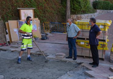 “Además, hemos instalado 54 metros cuadrados de solería nueva”, ha añadido Rodríguez