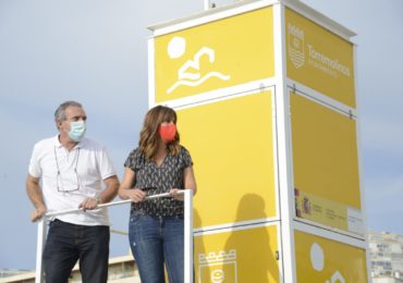 La concejala de Playas y el concejal de Seguridad valoran el buen trabajo de los servicios