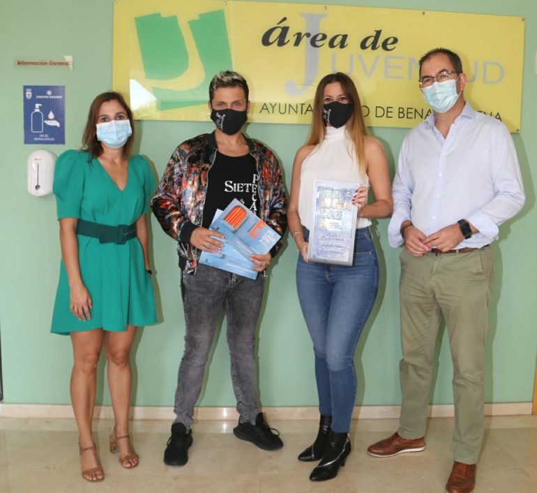 Siendo la coreógrafa ganadora del segundo premio en el certamen ‘Málaga Crea’