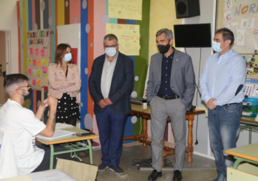 “El Proyecto va dirigido a la cualificación de 150 alumnos”, ha detallado el alcalde Víctor Navas