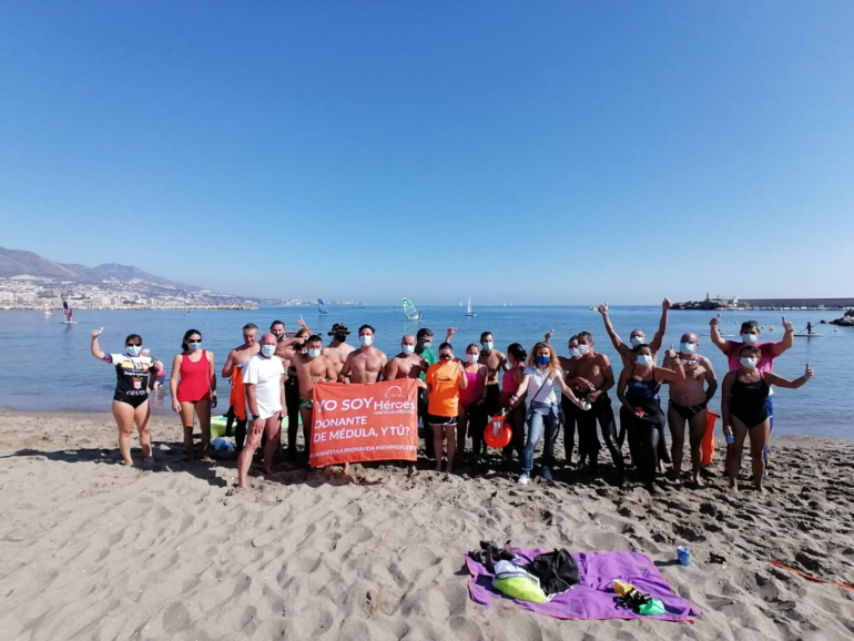 Más de 40 benalmadenses participan en la travesía