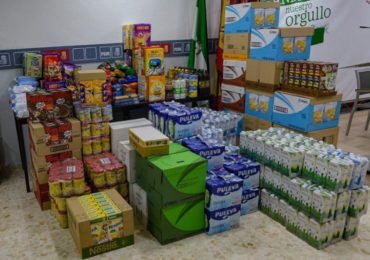 La campaña reunió más de 1.500 kilos de alimentos