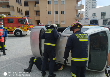 “El objetivo es mejorar la calidad de los procedimientos”, explica el jefe de Bomberos, David Bañasco