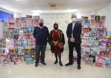 Juguetes que serán entregados a niños en riesgo de exclusión social