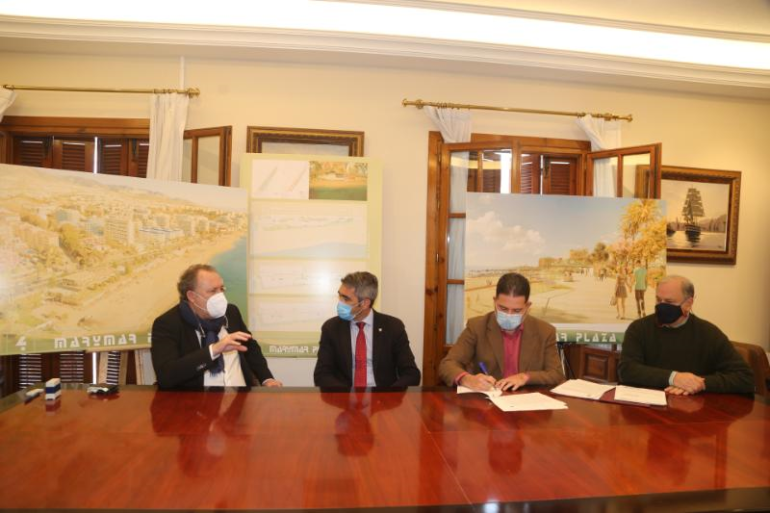 Convenio para poder realizar la creación del aparcamiento de ‘Marymar Plaza’