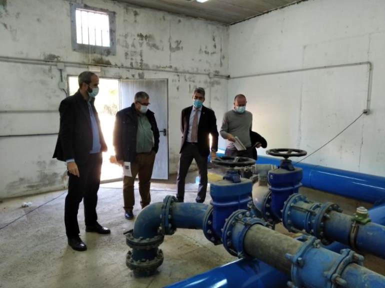 La incorporación del depósito de La Soga a la red municipal garantiza el suministro de agua en toda la localidad