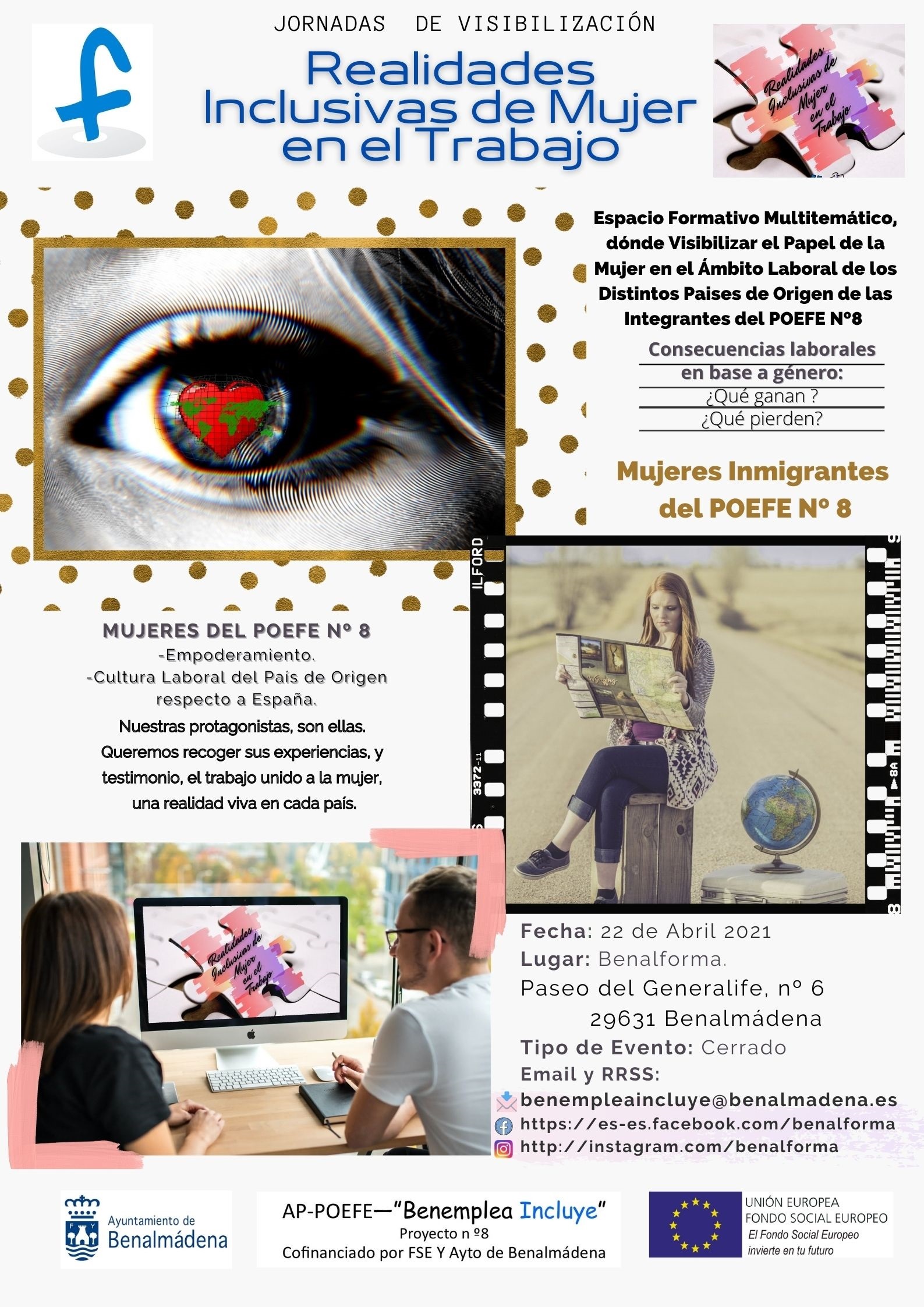 El Centro Municipal de Formación Benalforma se suma a la celebración