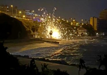 (Momento de la detonación controlada)