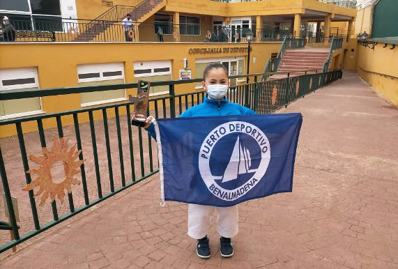 La joven benalmadense se proclamó campeona el pasado 6 de marzo
