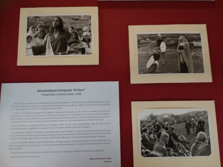 Eligiendo cuatro fotografías de El Paso de la Semana Santa de 1969 como Documento del Mes
