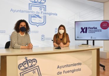 Isa Moreno y Rocío Rodríguez feria mujeres empresarias