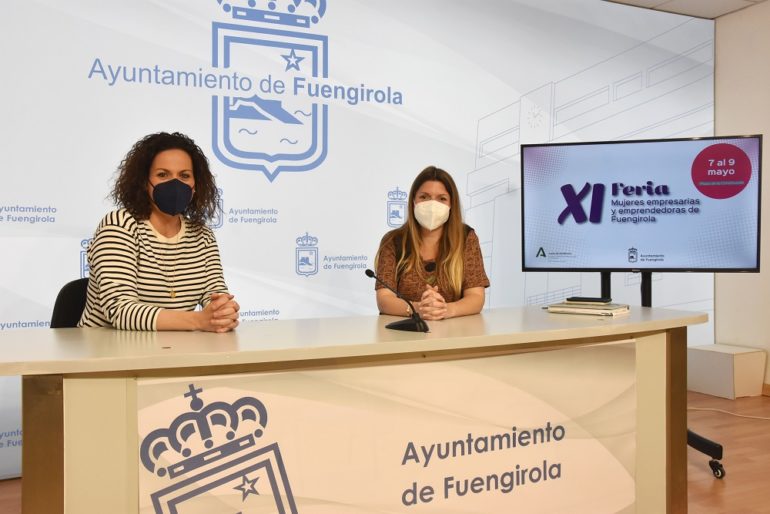 Isa Moreno y Rocío Rodríguez feria mujeres empresarias
