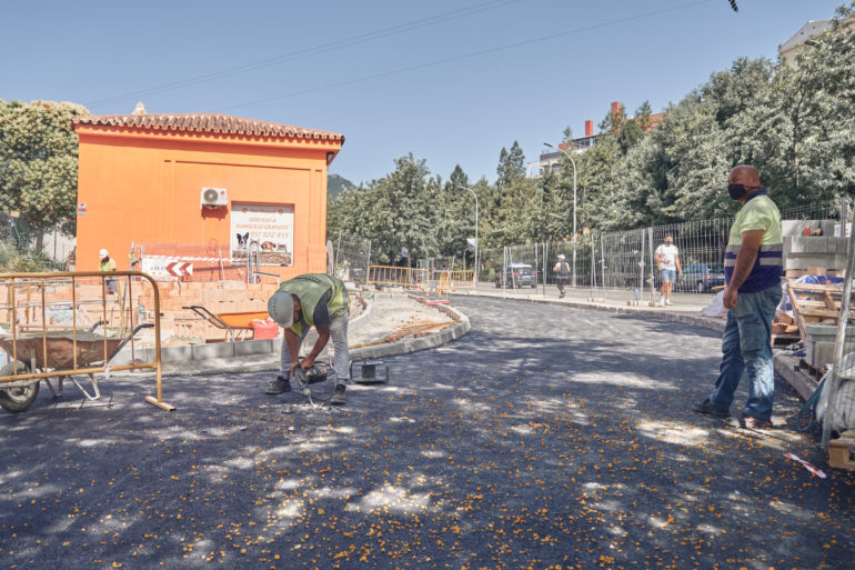 obras calle Monticulo
