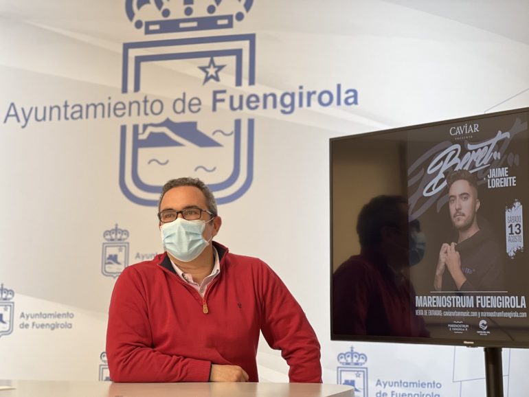 Rodrigo Romero ha anunciado el concierto de Beret en Marenostrum Fuengirola