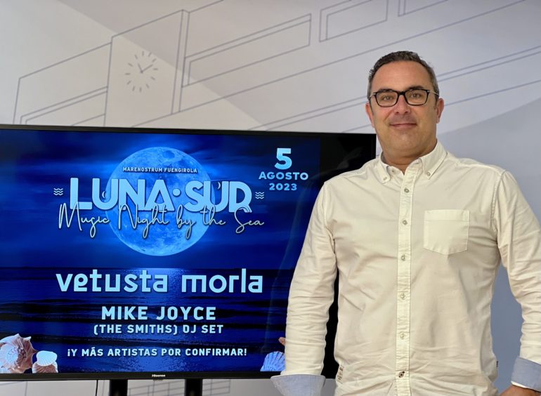 Rodrigo Romero ha anunciado el concierto de Vetusta Morla en Marenostrum Fuengirola dentro del festival Luna Sur