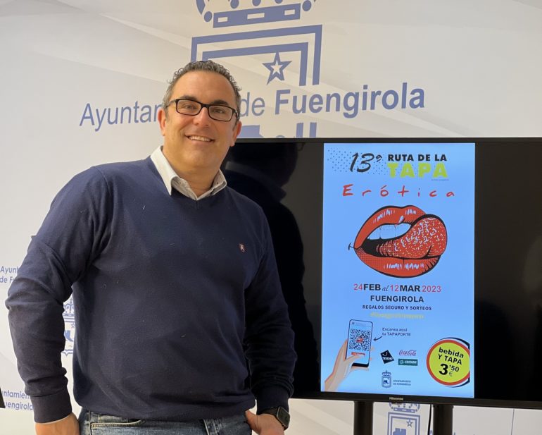 Rodrigo Romero presenta una nueva edición de la Ruta d ela Tapa Erótica