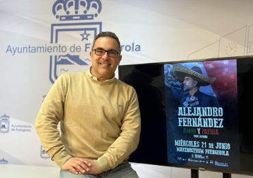 Rodrigo Romero anuncia la actuación de Alejandro Fernández en Marenostrum Fuengirola